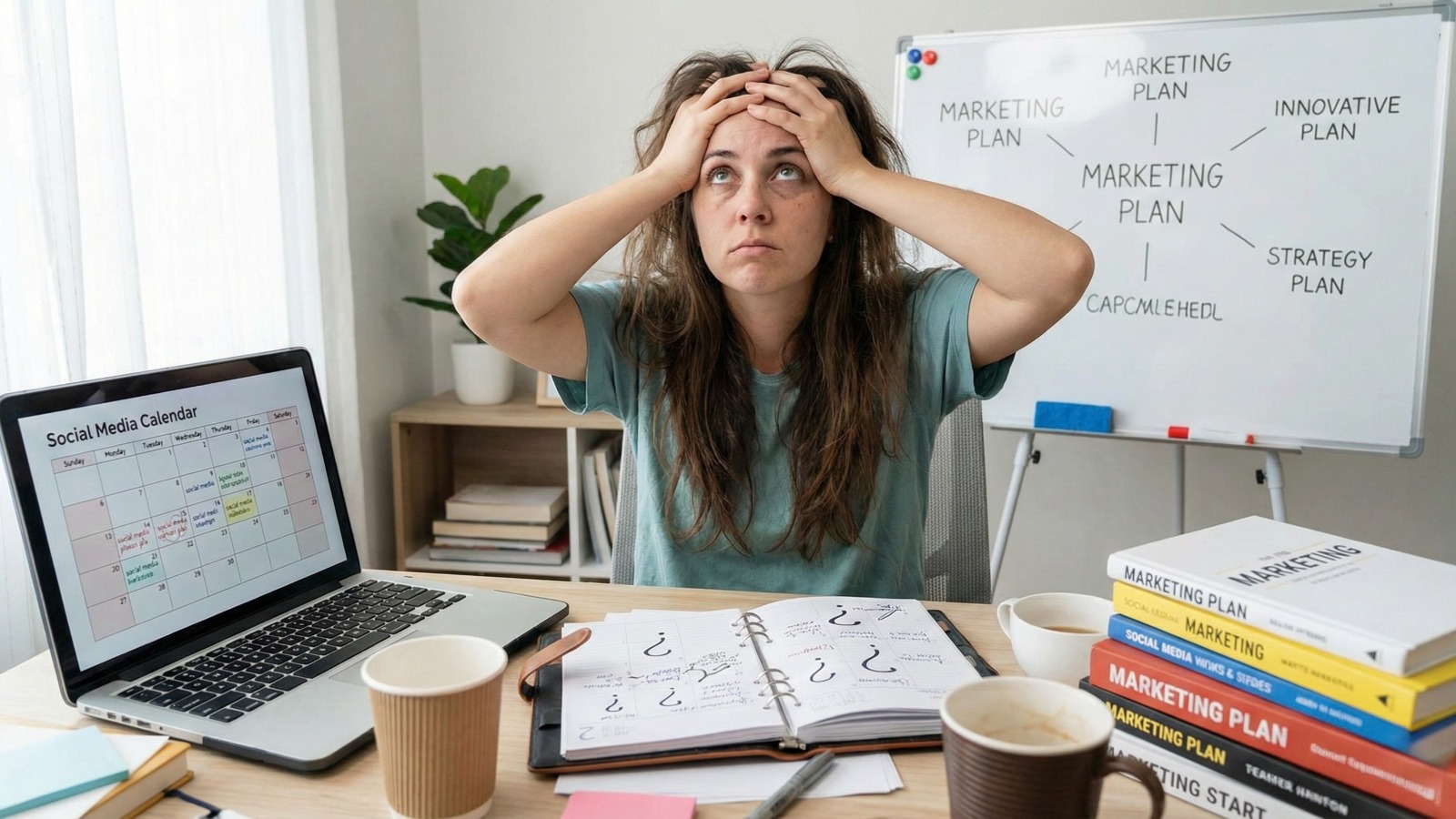 למה את לא עקבית בשיווק וזה לא בגלל שאת עצלה